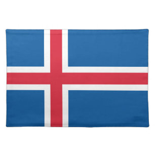 MoJo Placemat with flag of Iceland