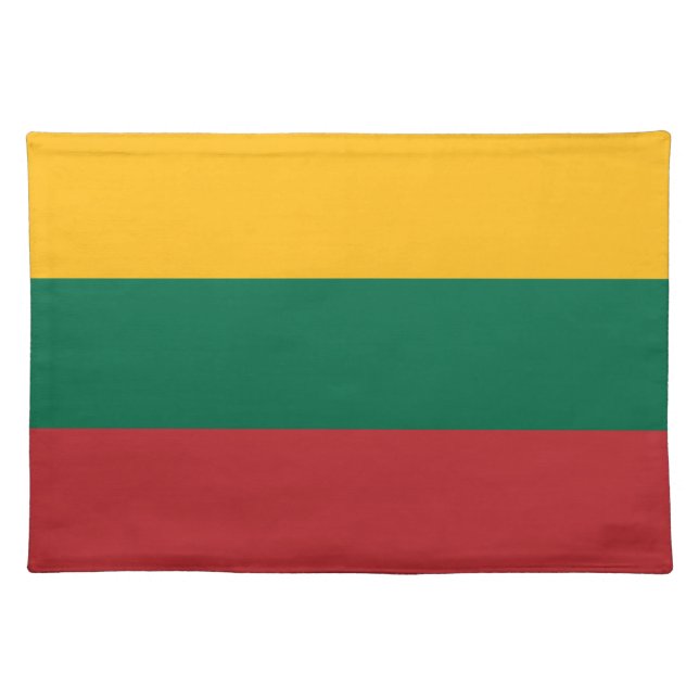 MoJo Placemat with flag of Lithuania (Front)