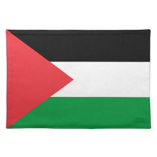 MoJo Placemat with flag of Palestine