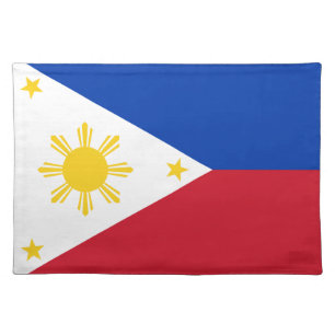 MoJo Placemat with flag of Philippines