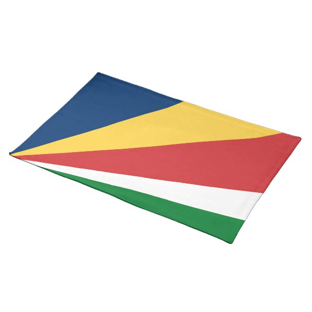 MoJo Placemat with Seychelles Colors Design (On Table)