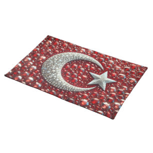 MoJo Placemat with Turkish Colors Design