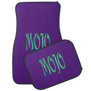 Mojo purple car mats front and rear