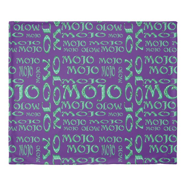 Mojo purple king duvet cover (Front)