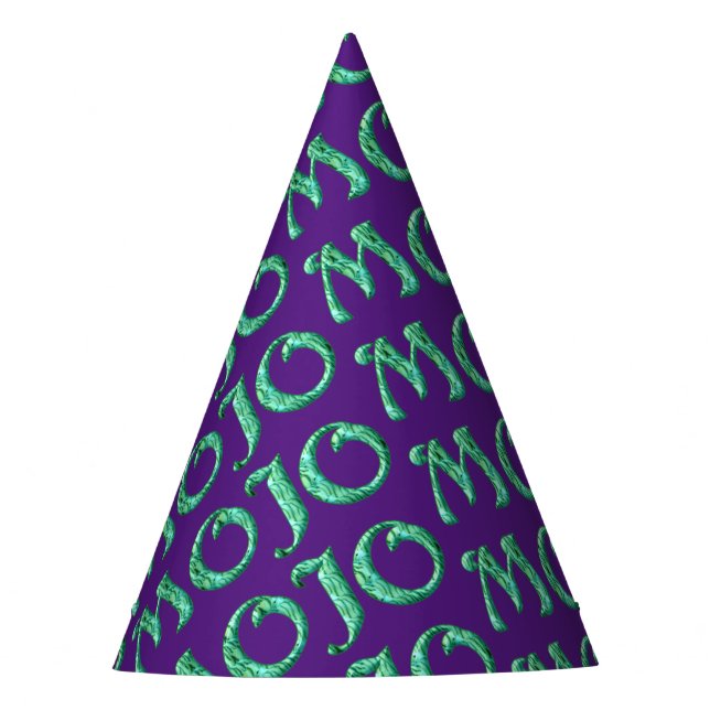 Mojo purple party hats (Front)