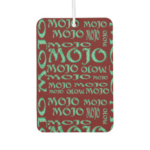 Mojo red car air freshener