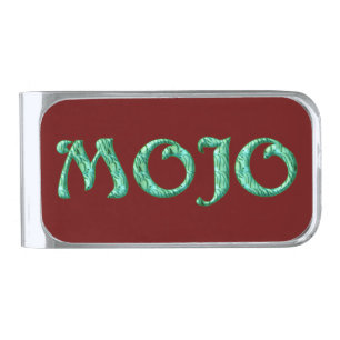 Mojo red silver money clip