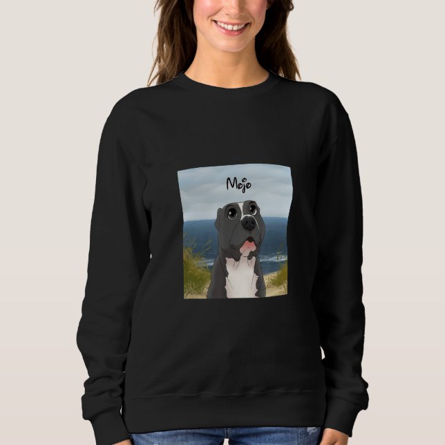 Mojo the Pitbull Sweatshirt (Front)
