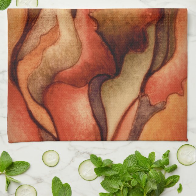 MoJo towels- Sonoran Desert Sunset Towel (Folded)