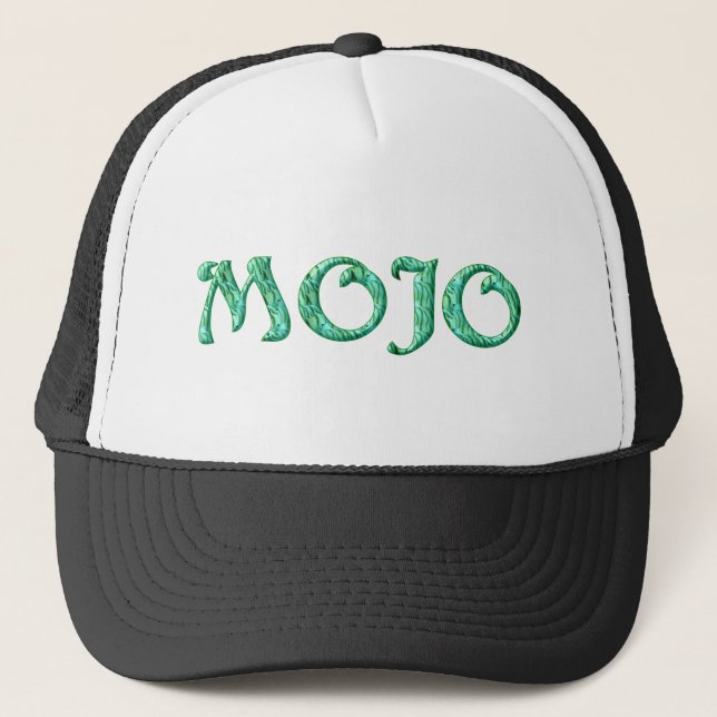 Mojo trucker black hat (Front)