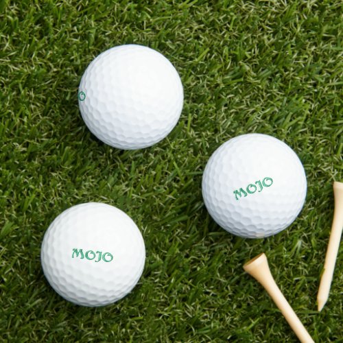 Mojo value golf balls 3 pk