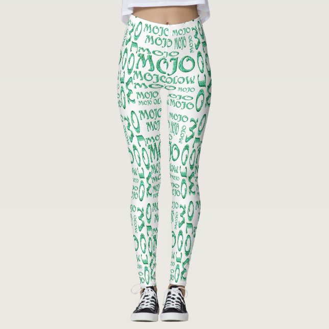 Mojo white leggings (Front)