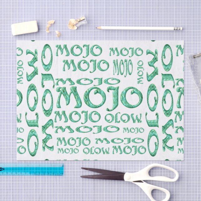 Mojo white tissue paper (Craft)