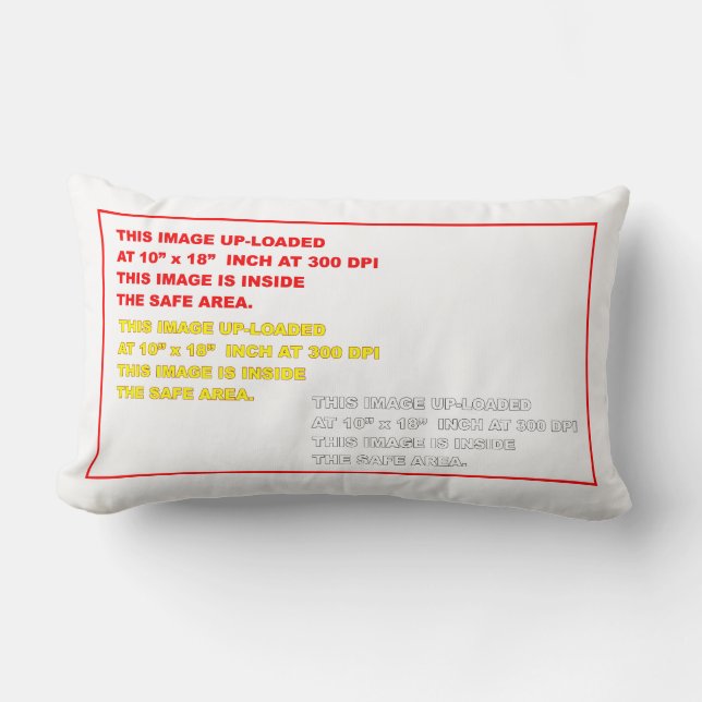 MojoTemplate 30 color backgrounds Plese View Notes Lumbar Pillow (Front)