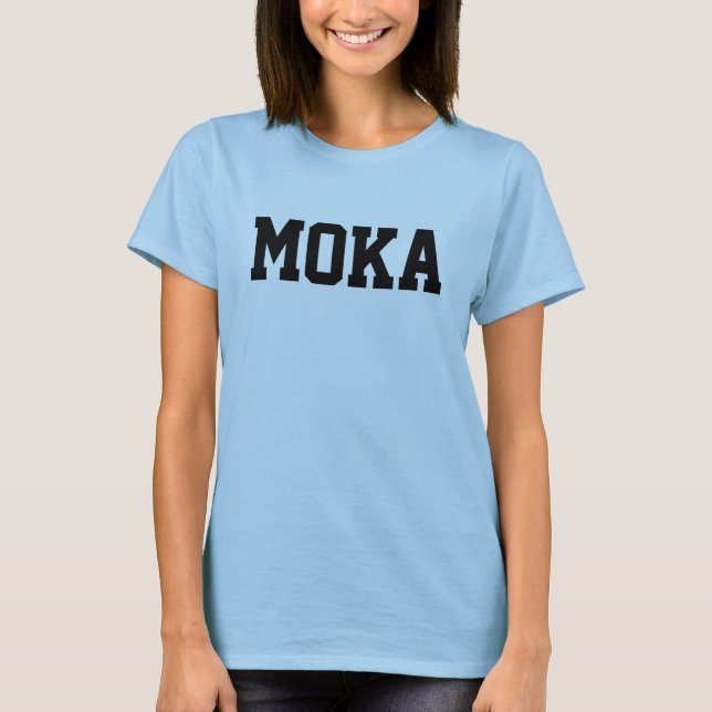 Moka Named T-shirt (Front)