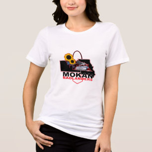 MOKAN Badlanders Womens Tri-Blend Shirt