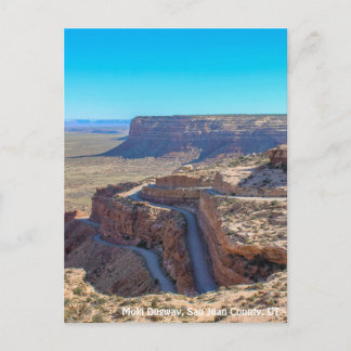 Moki Dugway Postcard