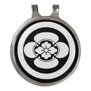 Mokko in a circle golf hat clip