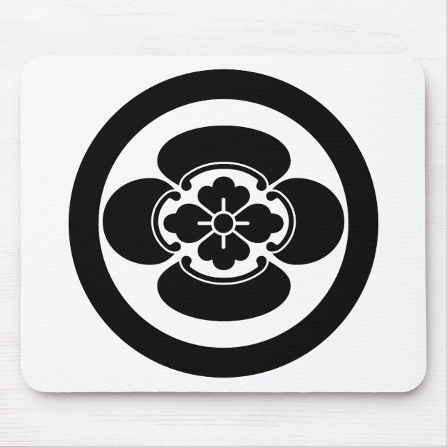 Mokko in a circle mouse pad (Front)