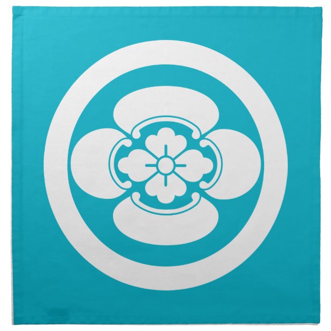 Mokko in a circle napkin (Front)