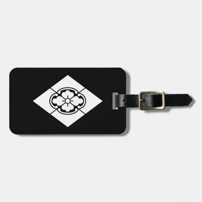 Mokko in rhombus luggage tag (Front Horizontal)