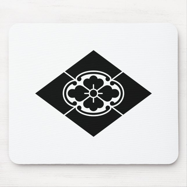 Mokko in  rhombus mouse pad (Front)