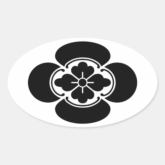 Mokko Oval Sticker (Front)