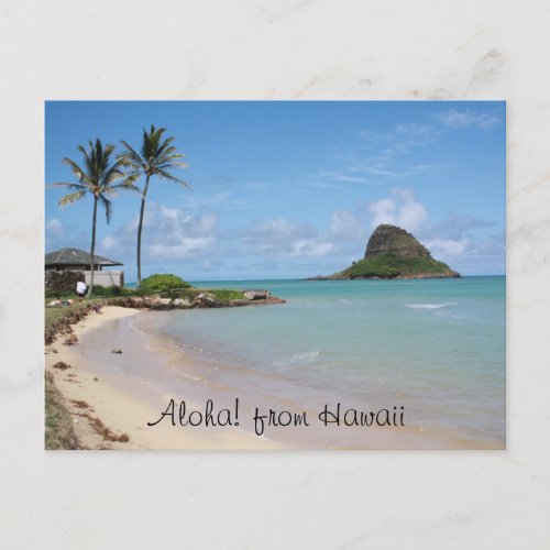 Mokolii Island Oahu Hawaii Postcard