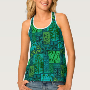 Moku Malihini blue Tank Top