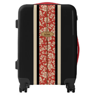 Mokuleia Hawaiian Tropical Monogram Surfboard Luggage