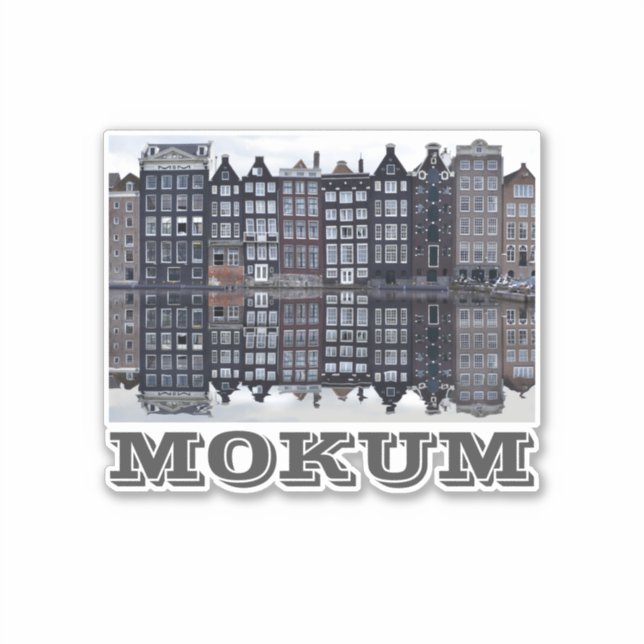 Mokum (Amsterdam) Sticker (Front)
