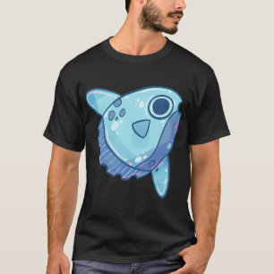 Mola Mola Turquoise Ocean Sunfish T-Shirt