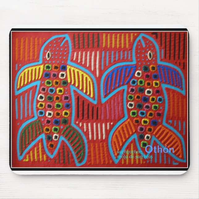 Mola Mouse Mouse Pad (Front)