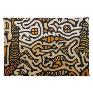 Mola Spirit Souls Dance Cloth Placemat