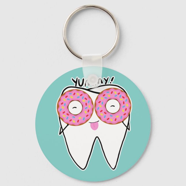 Molar Dona Keychain (Front)