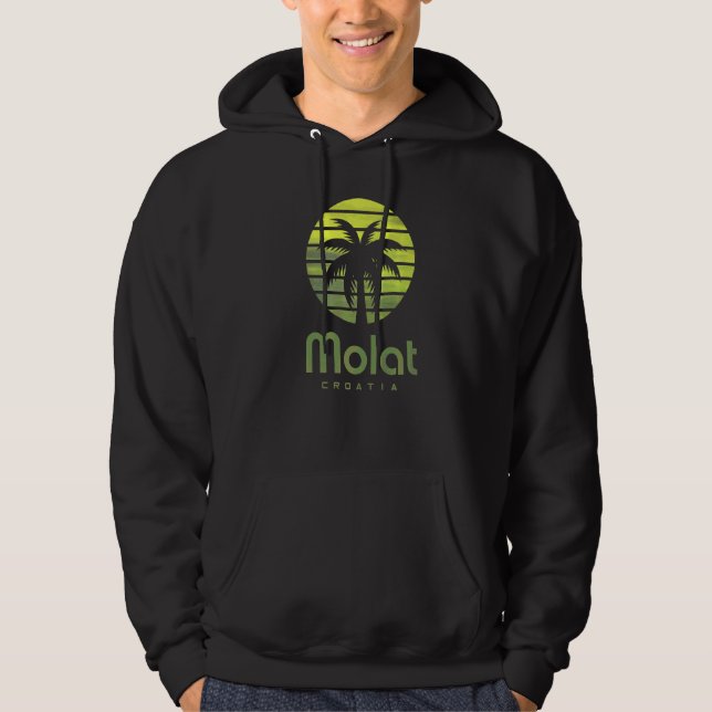 Molat Croatia  2 Hoodie (Front)