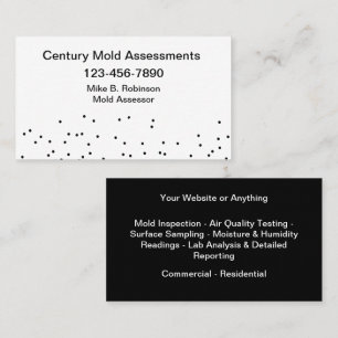 Mold And Air Quality Services Business Card
