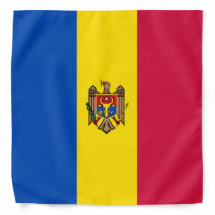 Moldavia flag bandana