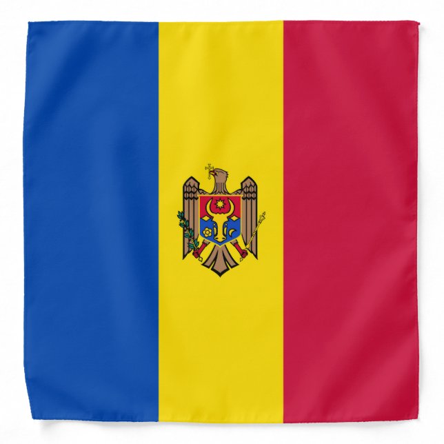 Moldavia flag bandana (Front)