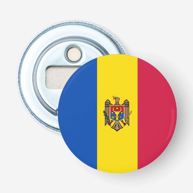 Moldavia flag bottle opener (Front)