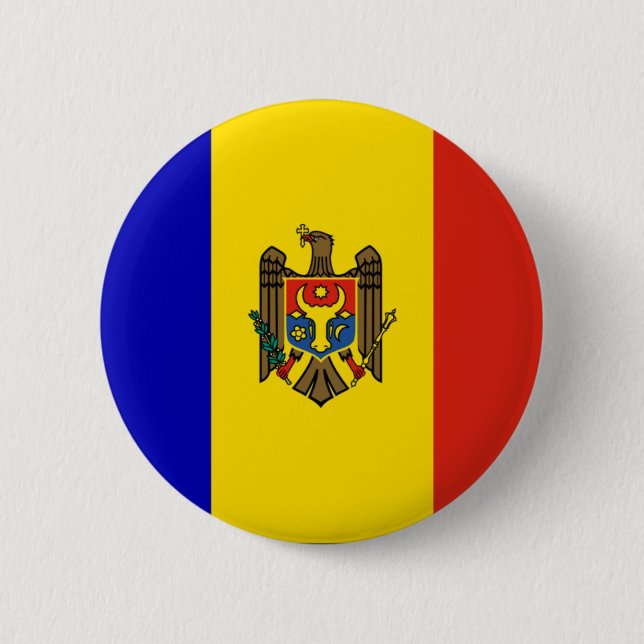 Moldova Button (Front)