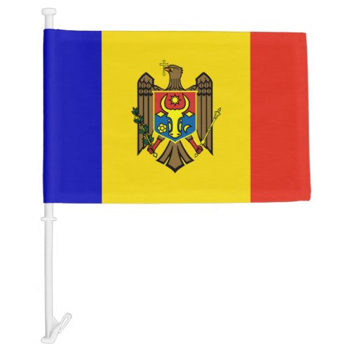 Moldova Car Flag