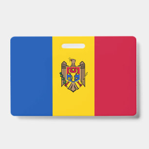 Moldova Flag Badge