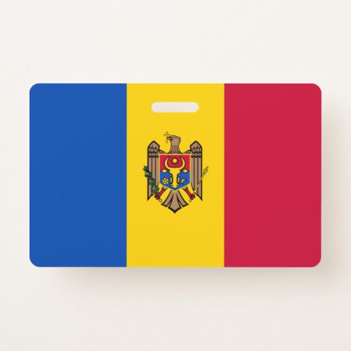 Moldova Flag Badge