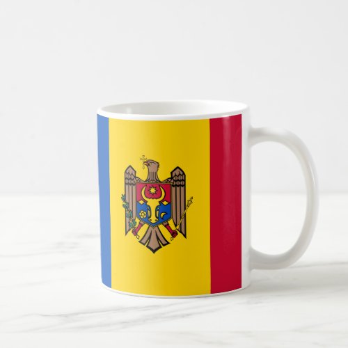 Moldova Flag Ceramic Mug