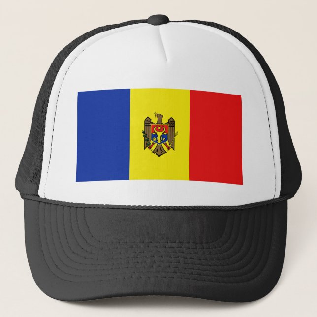 Moldova Flag Hat (Front)