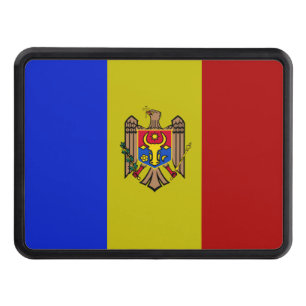Moldova flag hitch cover