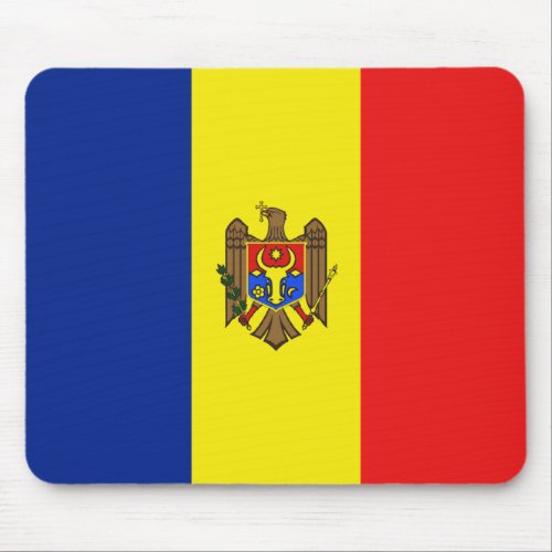 Moldova Flag Mousepad