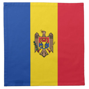 Moldova Flag Napkin