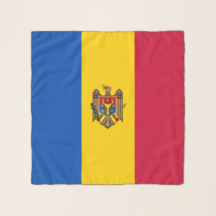 Moldova Flag Scarf